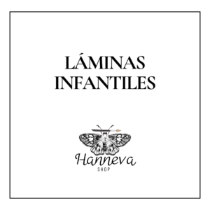 Lámina infantil - Hannevashop